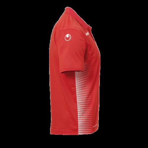 SCORE POLO rouge/blanc
