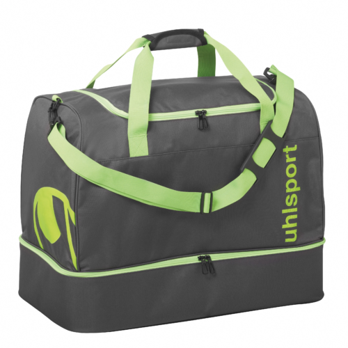 SAC DE SPORT AVEC COMPARTIMENT ESSENTIAL 2.0 GRIS/VERT FLUO