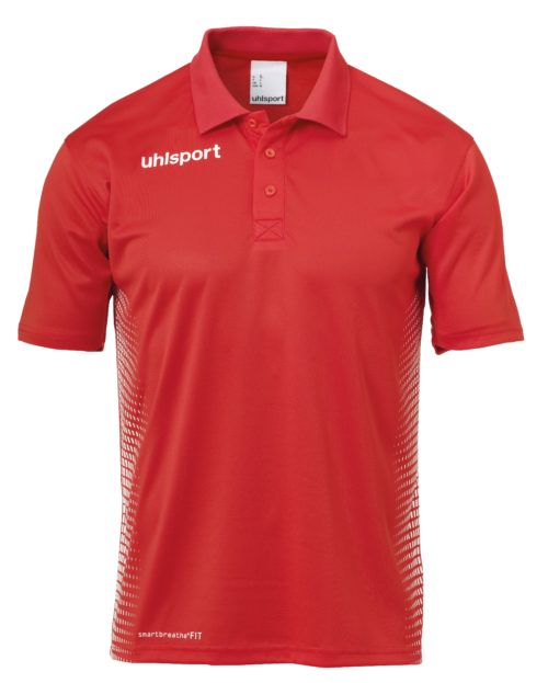 SCORE POLO rouge/blanc