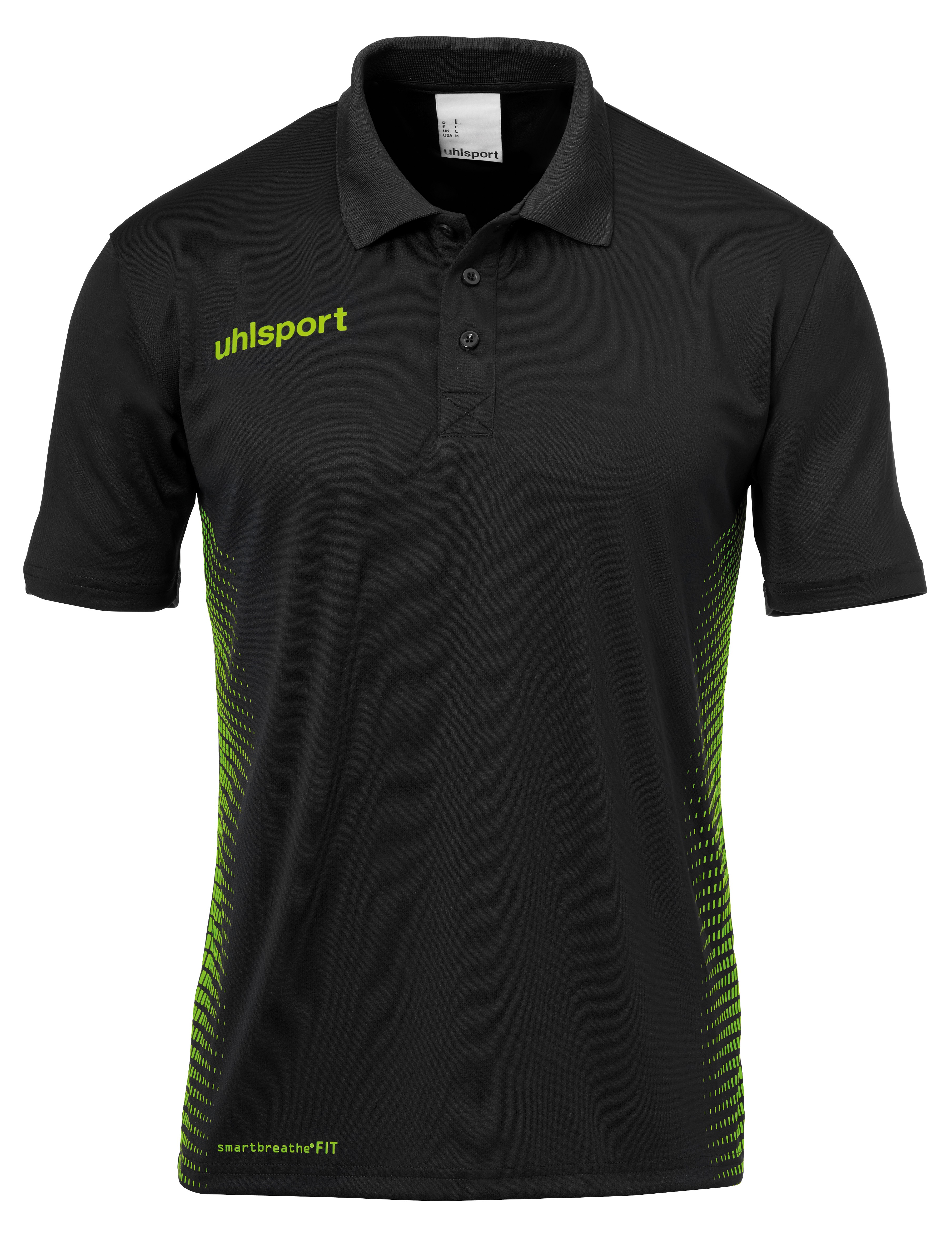 SCORE POLO noir/vert fluo SCORE POLO noir/vert fluo
