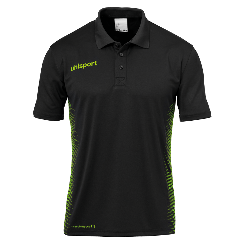SCORE POLO noir/vert fluo SCORE POLO noir/vert fluo