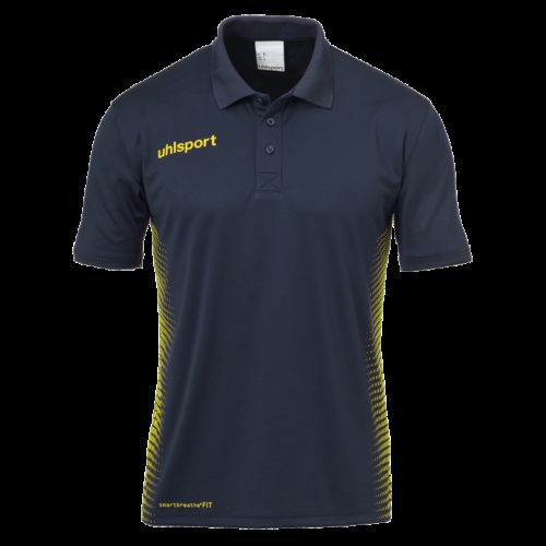 SCORE POLO marine/jaune fluo