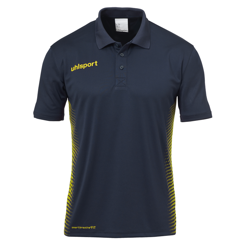 SCORE POLO marine/jaune fluo SCORE POLO marine/jaune fluo