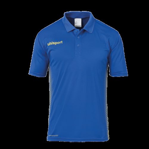 SCORE POLO azur/jaune lime