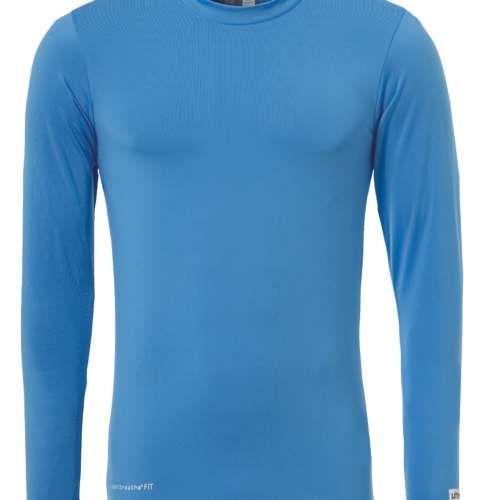 DINSTINCTION COLORS BASELAYER manches longues cyan