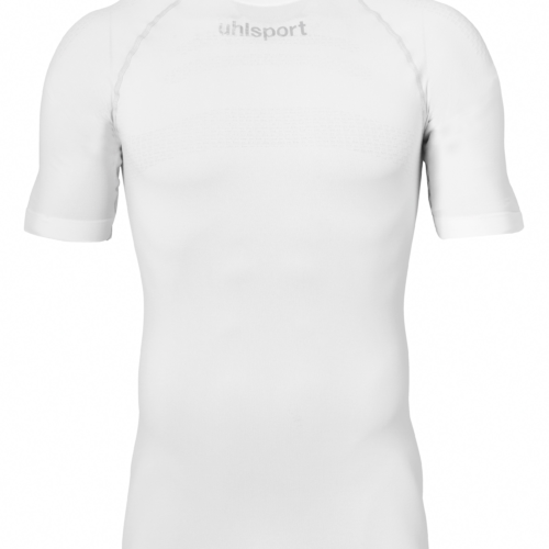 MAILLOT DE COMPRESSION manches courtes blanc