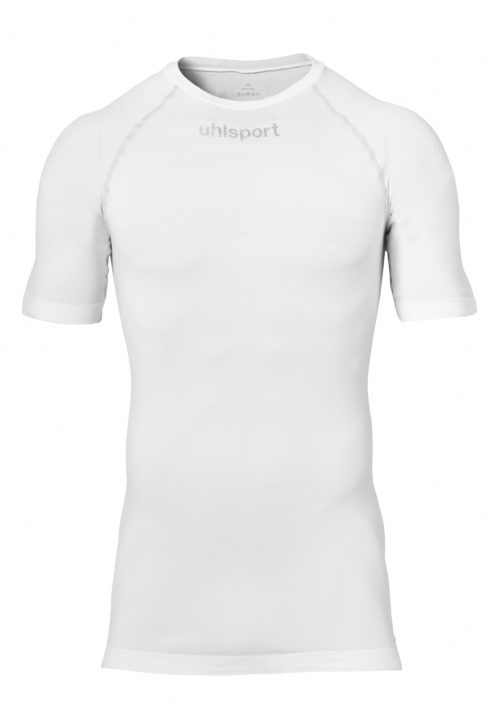 MAILLOT DE COMPRESSION manches courtes blanc