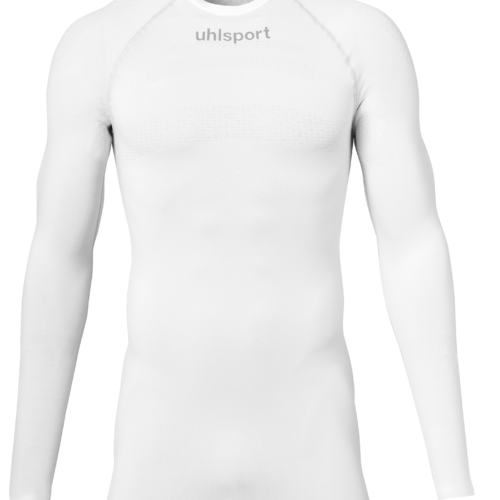 MAILLOT DE COMPRESSION manches longues blanc
