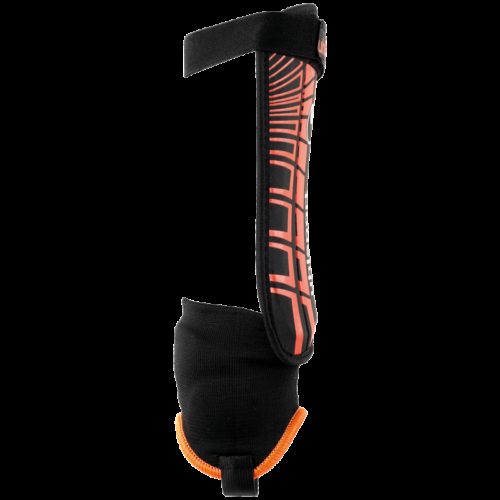 PROTEGE TIBIA NOIR/ROUGE FLEX PLATE