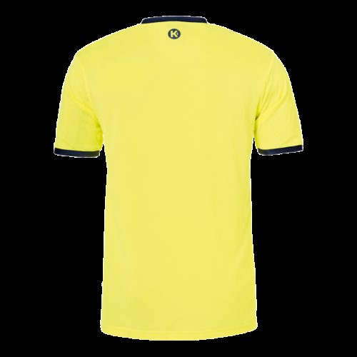 Maillot Curve jaune fluo/bleu profond