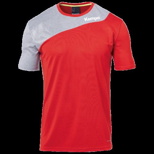 Maillot Core 2.0 rouge/gris foncé chiné