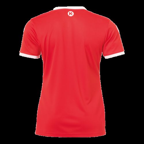 Curve Shirt Women rouge/blanc