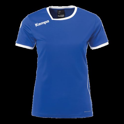 Curve Shirt Women royal/blanc