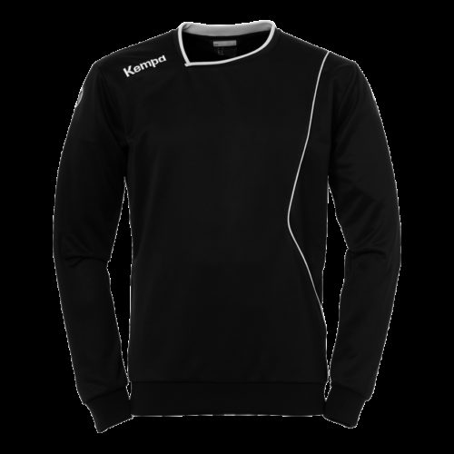 Maillot Manche Longue Curve noir/blanc