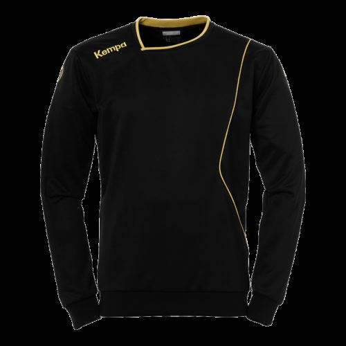 Maillot Manche Longue Curve noir/or