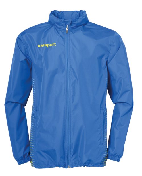 SCORE VESTE DE PLUIE azur/jaune lime