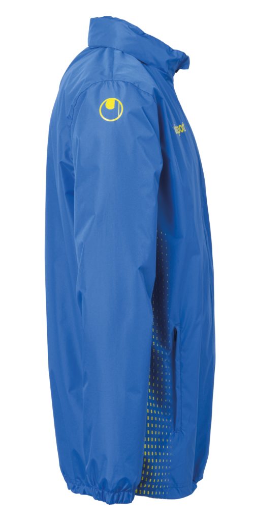 SCORE VESTE DE PLUIE azur/jaune lime