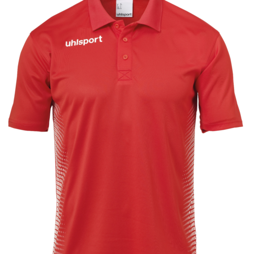 SCORE POLO rouge/blanc