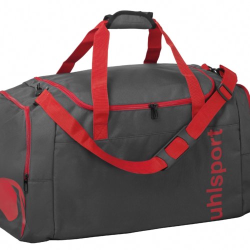 SAC DE SPORT ESSENTIAL 2.0 GRIS/ROUGE