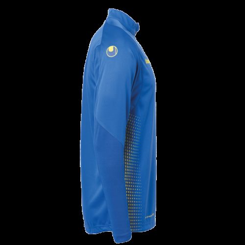 SCORE 1/4 ZIP azur/jaune lime