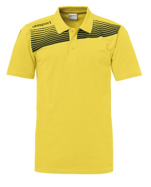 LIGA 2.0 POLO jaune citron/noir