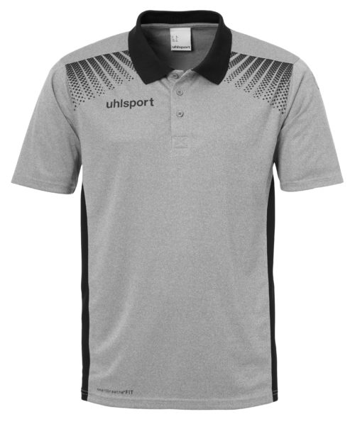 GOAL POLO gris anthracite foncé/noir