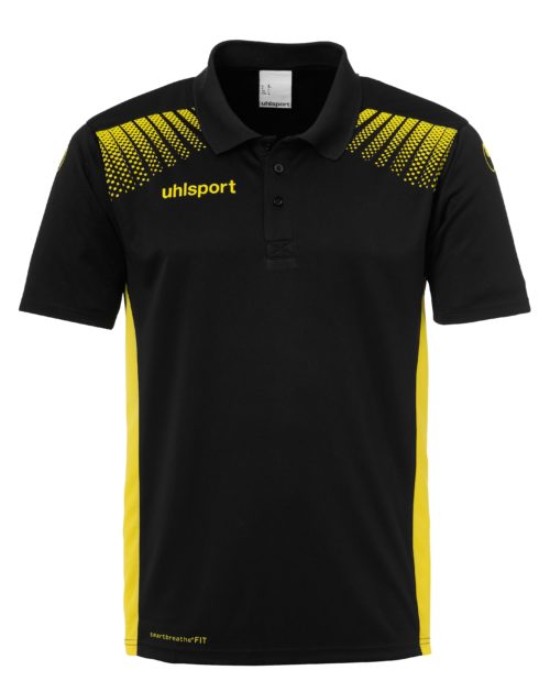 GOAL POLO noir/jaune citron