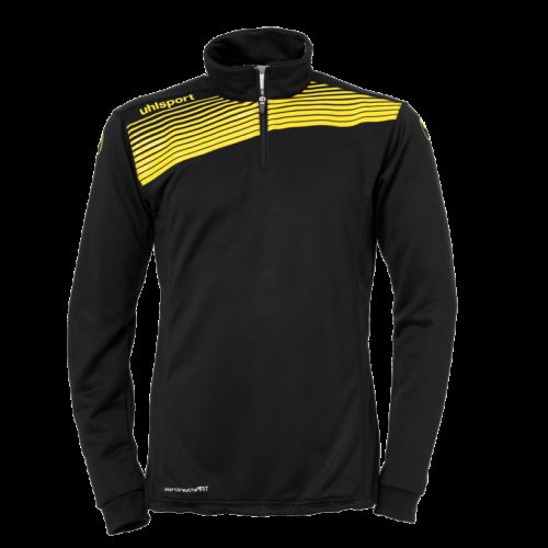 LIGA 2.0 1/4 ZIP noir/jaune citron