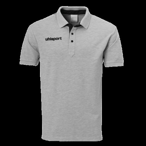 ESSENTIAL PRIME POLO gris chiné/noir